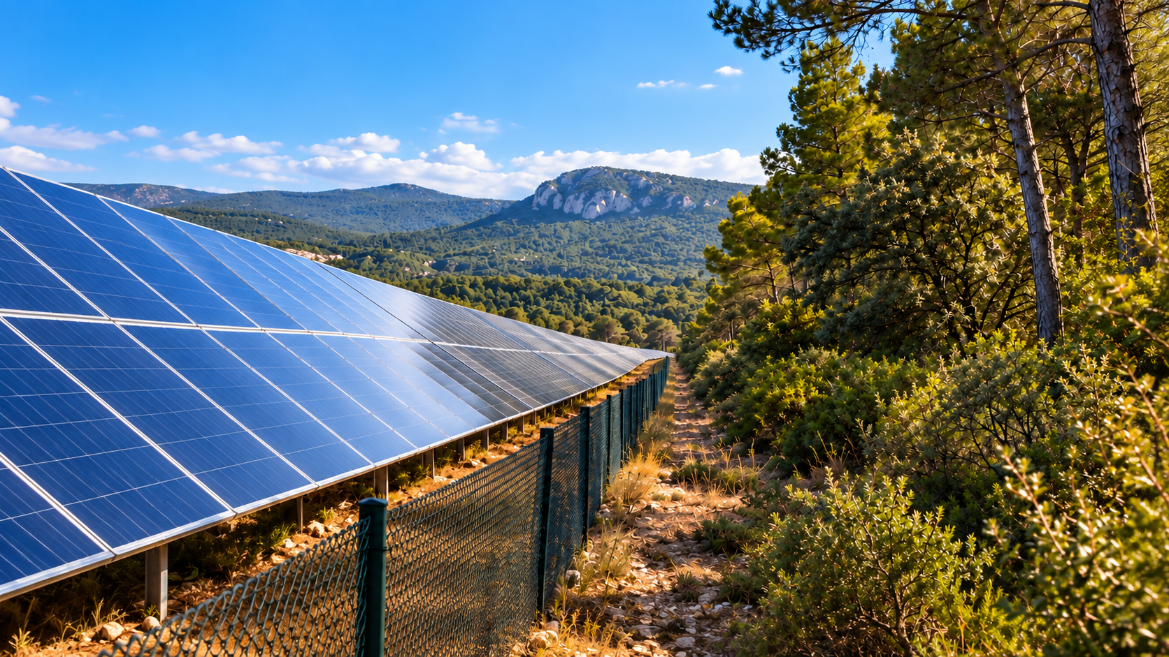 Photovoltaïque en pleine nature : le projet de Mazagran décrypté