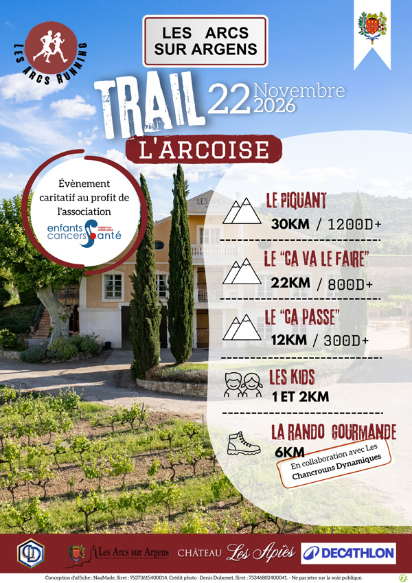 Trail l’Arcoise